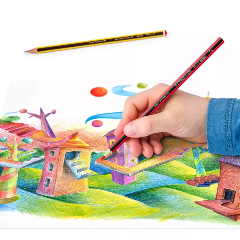 Spalvoti pieštukai Staedtler 185 SET9 Vokietija