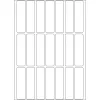 Daugiafunkciai lipdukai HERMA 13x50 mm baltas popierius matinis rašymas ranka