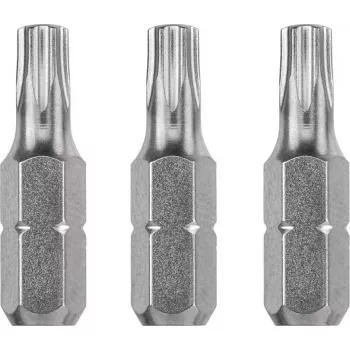 Atsuktuvų antgalių rinkinys KWB 121227 — 3 vnt., Torx T27 antgaliai, 25 mm ilgis