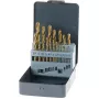 Grąžtų rinkinys KWB 421856 19 vnt. sukamieji grąžtai 1,0–10 mm