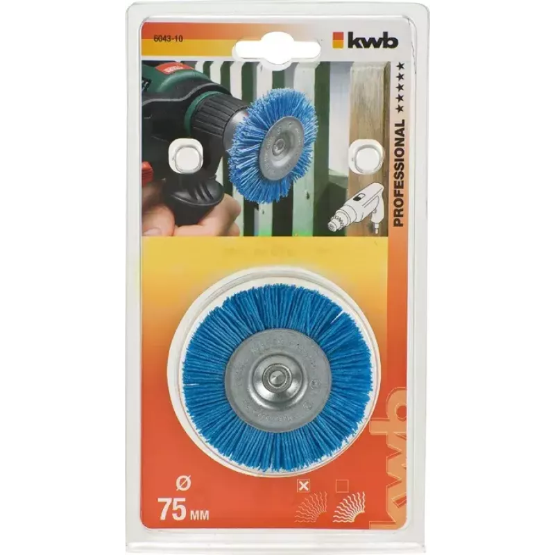 Poliravimo diskas KWB Wheel brush 604330