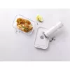 Maisto laikymo dėžutė ZWILLING FRESH & SAVE stačiakampė stiklinė 1,6 l, plastikinis užrakinamas dangtis, tinkama orkaitei/mikrobangų krosnelei