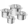 ZWILLING Multi Pot TrueFlow 66920-004-0 — nerūdijančio plieno puodas su stikliniu dangčiu, tinkamas plauti indaplovėje ir kepti orkaitėje, tinkamas halogeninėms kaitlentėms