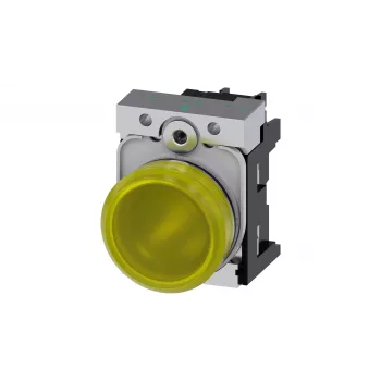 Siemens 3SU1152-6AA30-1AA0 signalinis indikatorius 24 V Geltona