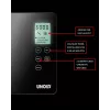 “Unold 48845” ledų gaminimo aparatas Kompresorinis ledų gaminimo aparatas 2 l 180 W Juoda, Nerūdijantis plienas