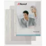 Rexel dokumentų aplankas su užlenkiamu kraštu, 210 x 297 mm (A4), permatomas, 0,13 mm, 233 mm, 301 mm, 2 mm