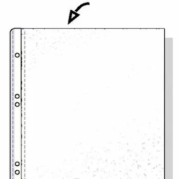 Rexel A6 PP KIŠENĖS 80 MIKRONŲ VIRŠUJE ATSIDARANČIOS RELJEFINĖS, A6, permatomos, 125 mm, 20 mm, 150 mm, 109 g