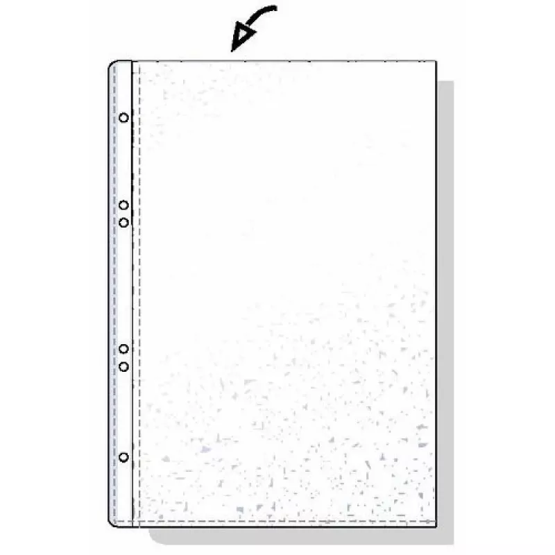 Rexel A6 PP KIŠENĖS 80 MIKRONŲ VIRŠUJE ATSIDARANČIOS RELJEFINĖS, A6, permatomos, 125 mm, 20 mm, 150 mm, 109 g