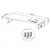 Equip 650881 Stalo Monitoriaus Stovas su USB