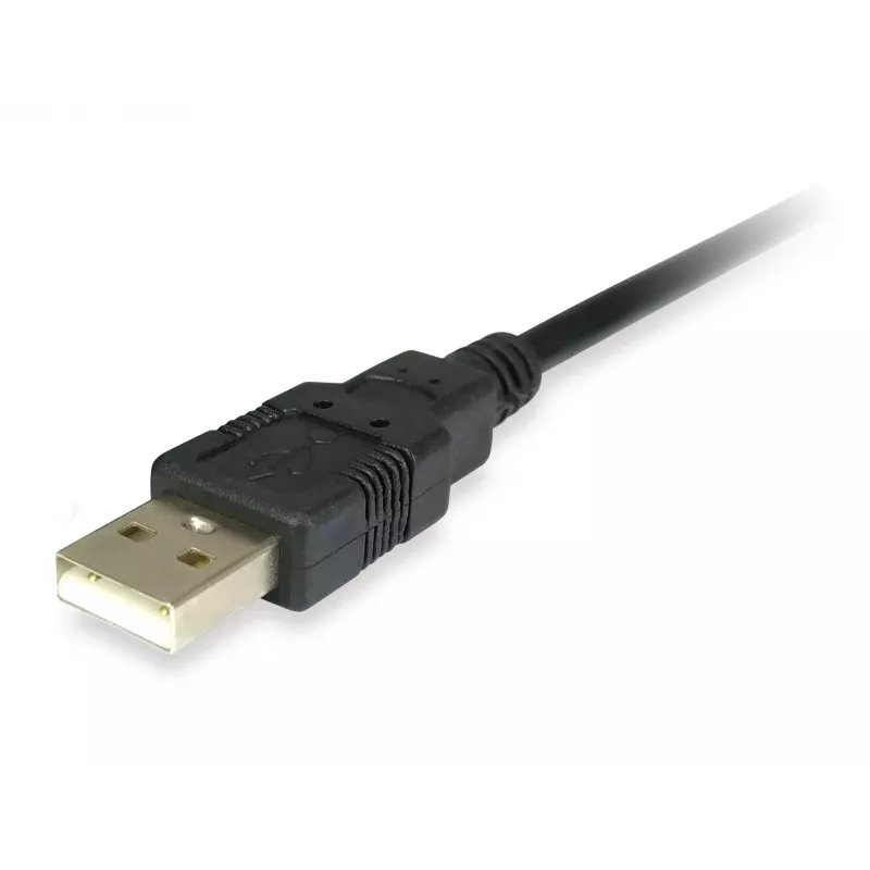 Equip USB į lygiagretę adapterio laidas, juodas, USB A, Centronics 36, 60 g, 1 vnt., 175 mm