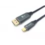 Equip USB-C į DisplayPort aukščiausios kokybės laidas, M/M, 2,0 m, 8K/60Hz