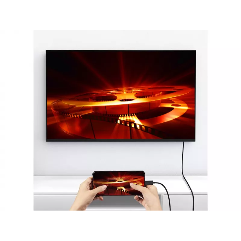 Equip USB-C į DisplayPort aukščiausios kokybės laidas, M/M, 2,0 m, 8K/60Hz