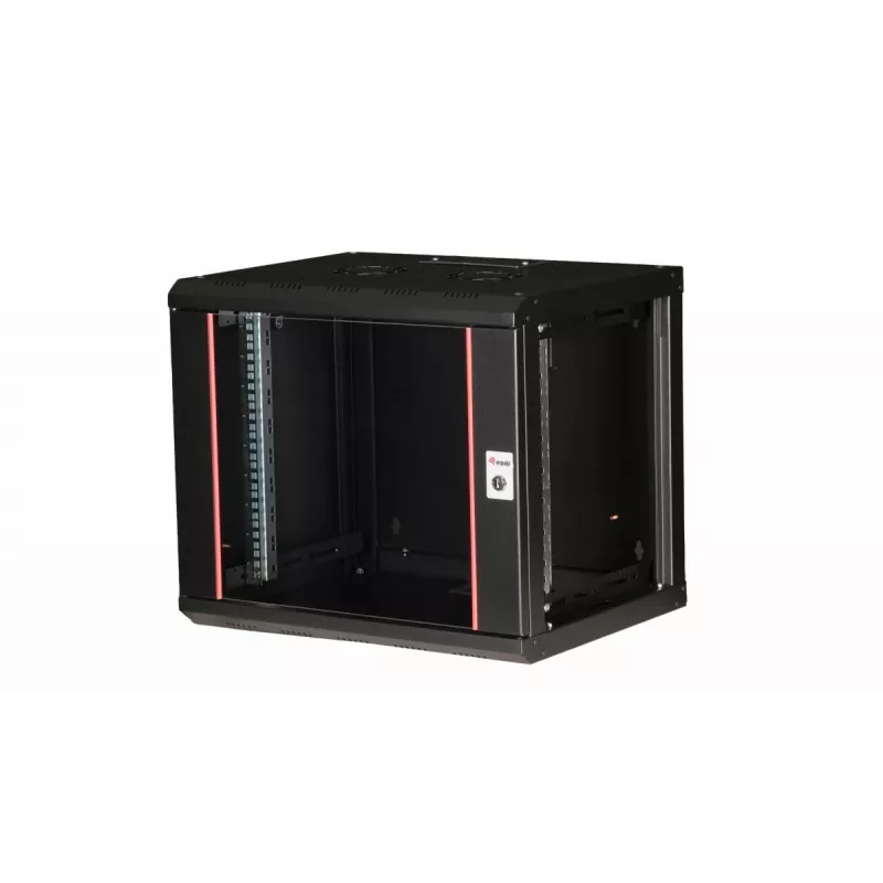 Equip Pro Mount 19 inch spinta, 09U, 600X450MM, RAL9005 juoda