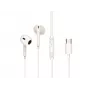 Laidinės į ausis įdedamos ausinės CONCEPTRONIC BRENDAN02W USB-C, į ausis, 20–20000 Hz, 1,2 m kabelis, balta