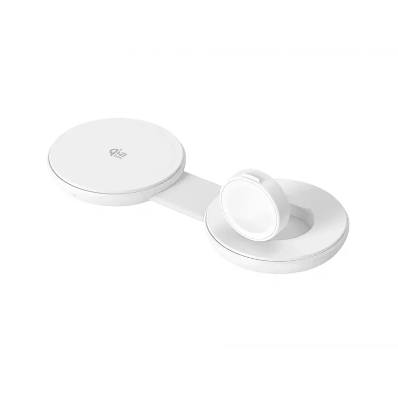 Conceptronic GORGON04W 2 viename sulankstomas magnetinis Qi2 25 W belaidis įkroviklis