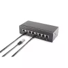 Tinklo kabelis S/CONN 75711-H0.25B-SET10 Mėlynas 0,25m