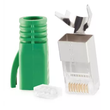 Laido jungtis RJ-45 ShiverPeaks 72067-G žalia