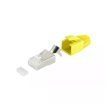 Laido jungtis RJ-45 ShiverPeaks 72067-Y geltona
