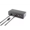 Tinklo kabelis S/CONN 08-41015 Juodas 0,5 m Cat8.1 F/FTP