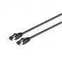 Tinklo kabelis S/CONN 08-41015 Juodas 0,5 m Cat8.1 F/FTP