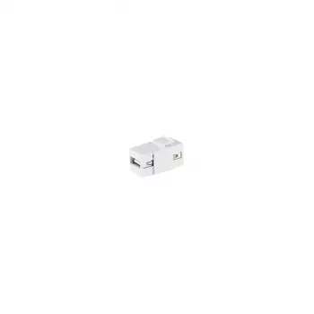 Keystone modulis ShiverPeaks S/CONN 08-10043 plokščias baltas USB A