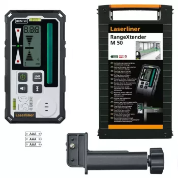 Lazerinis tolimatis Laserliner RangeXtender M50 juodas 50 m nuotolis