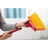 Lauko šluota VILEDA modelis 128763, kieti šereliai, technopolimeras, raudona