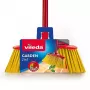 Lauko šluota VILEDA modelis 128763, kieti šereliai, technopolimeras, raudona