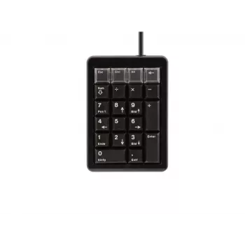 CHERRY G84-4700 KLaviatūra Laidinė, USB, Juoda (UK/US), USB, 21, Nešiojamam kompiuteriui/Kompiuteriui, 1,75 m, Juoda