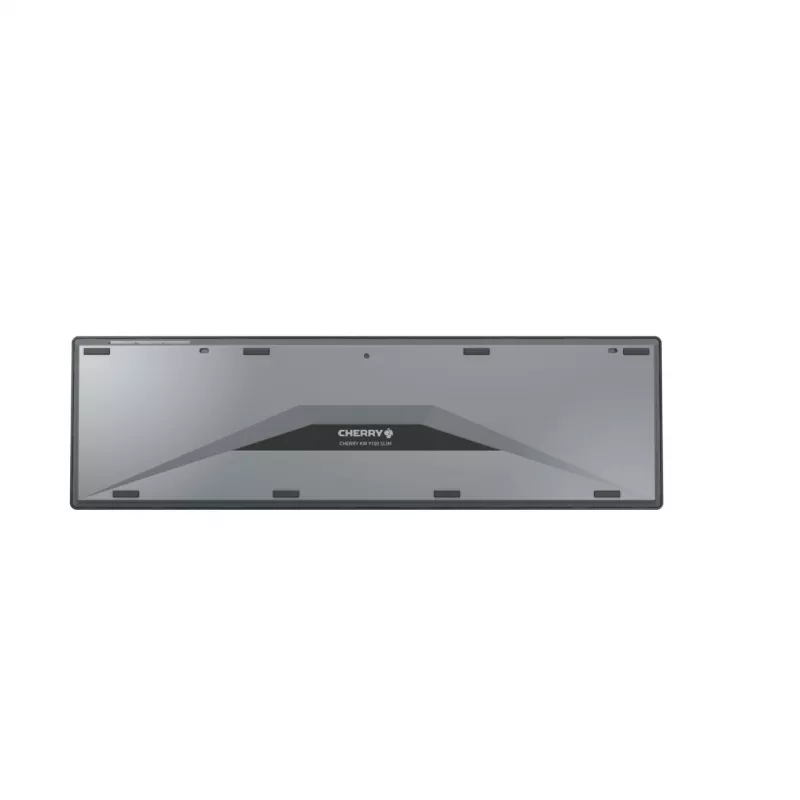 Klaviatūra Cherry KW 9100 plonas belaidė RF + Bluetooth QWERTY UK anglų juoda 108 klavišai 1,2 m laidas