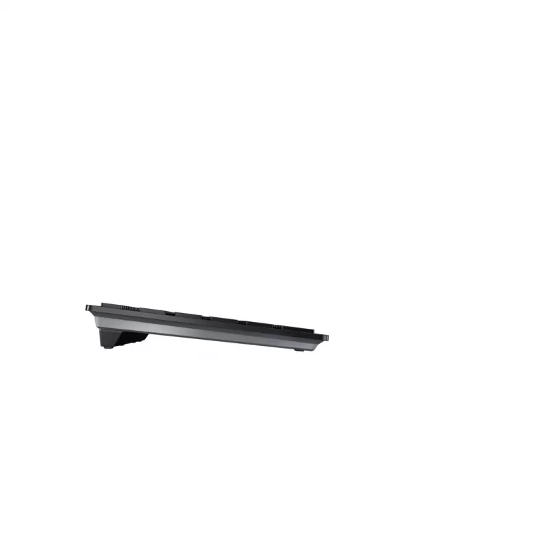 Klaviatūra Cherry KW 9100 plonas belaidė RF + Bluetooth QWERTY UK anglų juoda 108 klavišai 1,2 m laidas