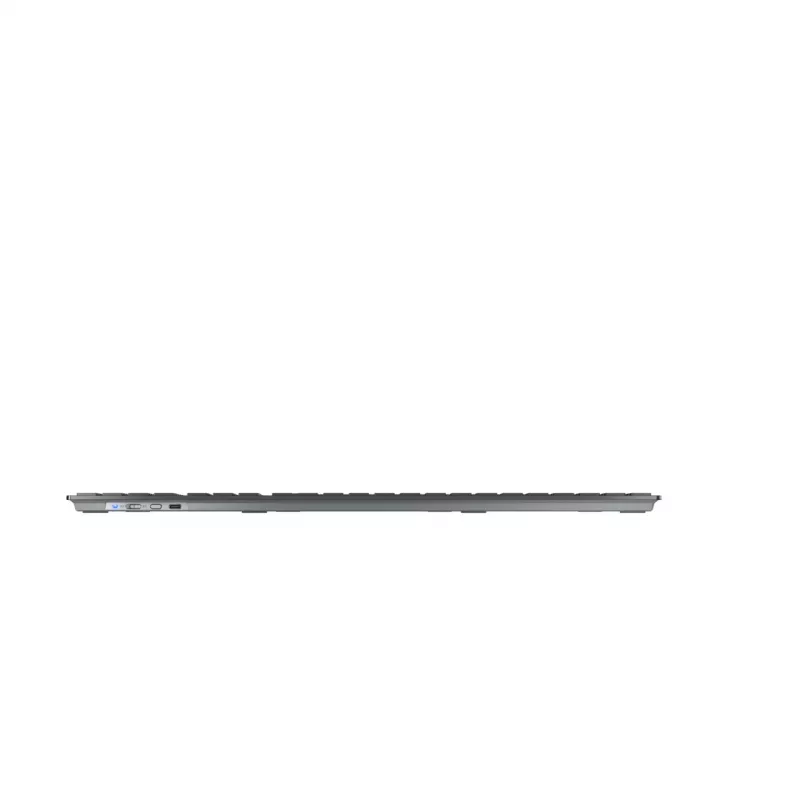 Klaviatūra Cherry KW 9100 plonas belaidė RF + Bluetooth QWERTY UK anglų juoda 108 klavišai 1,2 m laidas