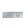 Klaviatūra Cherry CHERRY KC 6000C FOR MAC laidinė USB QWERTY žirkliniai klavišai sidabrinė 1.8 m