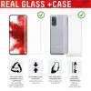 „Displex“ ekrano apsauga + dėklas „Samsung Galaxy A53 5G“ grūdintam stiklui