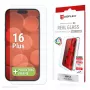 Displex ekrano apsauginė plėvelė + dėklas, skirtas Apple iPhone 16 Plus, EASY-ON® Eco tvirtinimo rėmelis, atspari įbrėžimams