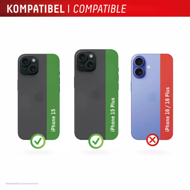 Displex Full Cover Camera Lens Glass iPhone 15/15 Plus, 10H, Full Camera Protector, Quick Mount, 2-Pack