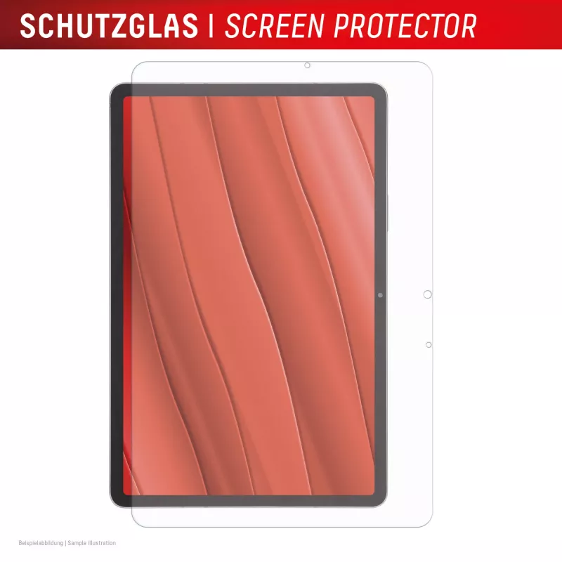 “Displex” planšetės stiklas (9H) skirtas “Samsung Galaxy Tab S11”, su “Eco” tvirtinimo rėmeliu, nesudužtantys