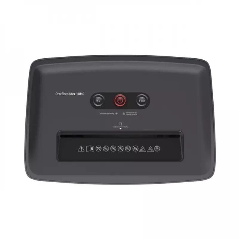 HP Pro Shredder 10MC popieriaus smulkintuvas Mikro pjovimas 55 dB 22 cm Balta