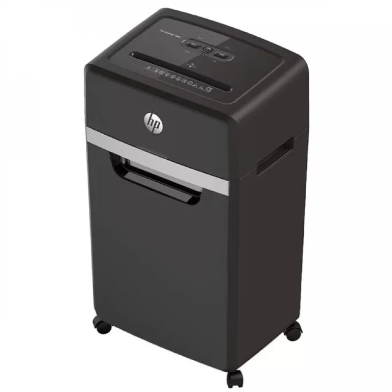 HP Pro Shredder 16MC popieriaus smulkintuvas Mikro pjovimo smulkinimas 55 dB 22 cm Juodas