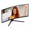 AOC B3 CU34B3E kompiuterio monitorius 86,4 cm (34 colių) 3440 x 1440 pikselių Wide Quad HD LED juodas