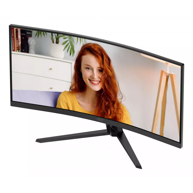 AOC B3 CU34B3E kompiuterio monitorius 86,4 cm (34 colių) 3440 x 1440 pikselių Wide Quad HD LED juodas