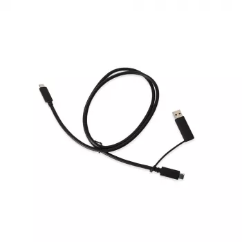 TERRA 1480267 USB laidas USB 3.2 Gen 2 (3.1 Gen 2) USB A/USB C USB C Juoda