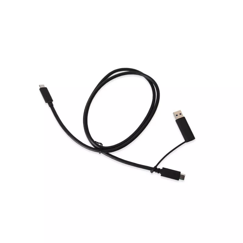 TERRA 1480267 USB laidas USB 3.2 Gen 2 (3.1 Gen 2) USB A/USB C USB C Juoda