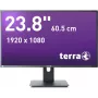 TERRA 3030250 kompiuterio monitorius 60,5 cm (23,8 col.) 1920 x 1080 pikseliai Full HD LED juodas