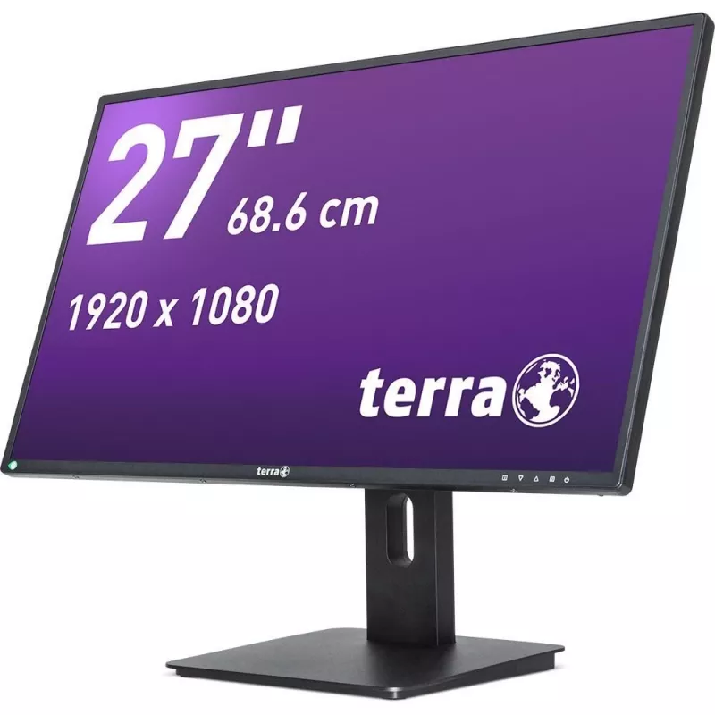 TERRA LCD/LED 2756W PV V4 juodas GREENLINE PLUS kompiuterio monitorius 68,6 cm (27 colių) 1920 x 1080 pikselių Full HD Juodas
