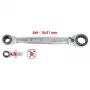 Ratlankio veržliaraktis KS Tools 503.4546 chromo-vanadžio plienas 16 19 mm 72 vnt.