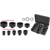 Lizdų rinkinys KS Tools 450.5020 — 9 lizdų galvutės, svoris 7,82 kg
