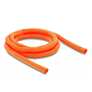 Kabelių apsauginė mova, savaime užsidaranti DELOCK 2 m x 10 mm oranžinė