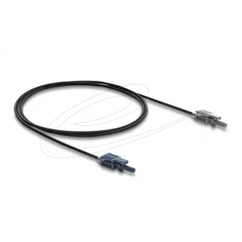 DELOCK šviesolaidžio adapteris 90998 daugiamodis POF laidas 100 cm juoda/pilka