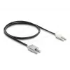 Skaidulinės optikos adapterio laidas DELOCK 91027 daugiamodis 100 cm juodas/pilkas, 1 vnt.